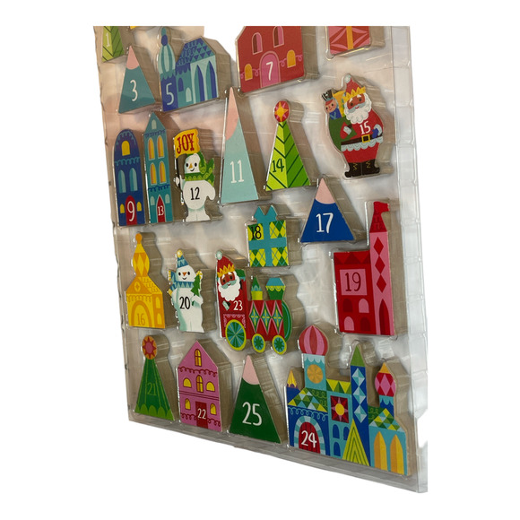 Target New Wondershop Wooden Advent Countdown Calendar Blocks - Picture 3 of 5